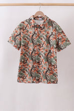 Camo Wildlife Embroidered Dad&me Button Down Shirt - ARIA KIDS