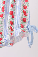 Red Apple Applique Bubble