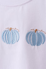Blue Pumpkin Embroidered Gingham Shorts Set - ARIA KIDS