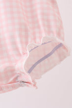 Pink Jack-O-Lantern  Applique Bow Bubble
