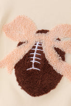 Cream Football French Knot Bubble - ARIA KIDS