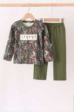 Camouflage Mallard Embroidery Pants Set - ARIA KIDS