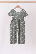 Green Mallard Bamboo Jumpsuit - ARIA KIDS