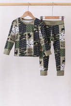 Camo Deer Bamboo Zip Pants Set