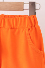 Blue Puppy Pumpkin Applique Shorts Set - ARIA KIDS