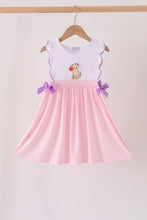 Pink Puppy Pumpkin Applique Dress - ARIA KIDS