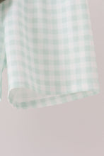 Sage pumpkin embroidery shorts set - ARIA KIDS