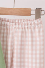 Sage Puppy Fishing Gingham Pants Set - ARIA KIDS