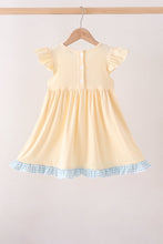 Hallo Fall Y'ALL Pumpkin Ruffle Dress