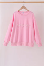 Pink bow pearl mom&me sweatshirt - ARIA KIDS