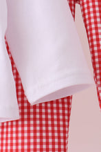 Red Football Embroidery Pants Set - ARIA KIDS