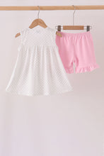 Pink Football Applique Ruffle Shorts Set - ARIA KIDS
