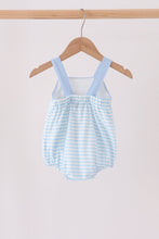 Blue Football Applique Bubble - ARIA KIDS