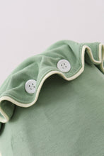 Sage lace bonnet