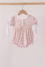 Pink Pumpkin Floral Embroidery Bubble