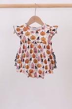 Pumpkin ruffle bubble