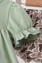 Camo Pumpkin Applique Bloomer Set - ARIA KIDS