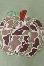 Camo Pumpkin Applique Romper - ARIA KIDS