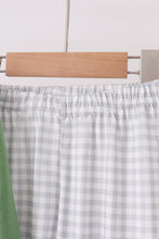 Green tools embroidery pants set - ARIA KIDS