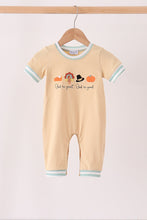 God is great god is good embroidery romper