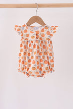 Pumpkin Bow Ruffle Bubble - ARIA KIDS