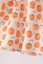 Pumpkin Bow Ruffle Pants Set - ARIA KIDS