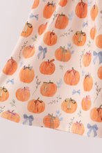 Pumpkin Bow Ruffle Bloomer Set - ARIA KIDS