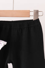 Black Ghost Embroidery Pants Set - ARIA KIDS