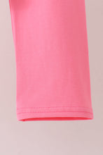 Pink Cowboy boots Smocked Pants Set
