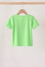 Green car embroidery top
