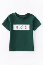 Green dog embroidery birthday boy top - ARIA KIDS