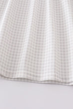 Cow smocked ruffle girl dress - ARIA KIDS