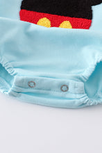Blue french knot charactor boy bubble - ARIA KIDS