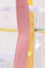 Pink clear waterproof beach travel bag - ARIA KIDS