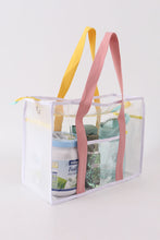 Pink clear waterproof beach travel bag - ARIA KIDS