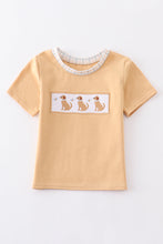 Brown dogs embroidery boy top - ARIA KIDS