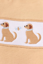 Brown dogs embroidery boy top - ARIA KIDS