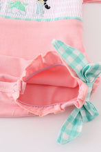 Pink princess smocked girl bubble - ARIA KIDS