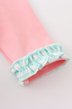 Pink princess smocked girl bubble - ARIA KIDS