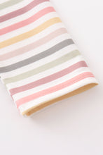 Stripe pocket ruffle girl set - ARIA KIDS