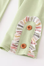 Stripe pocket ruffle girl set - ARIA KIDS