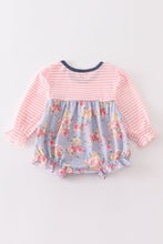 Pink floral print girl bubble - ARIA KIDS