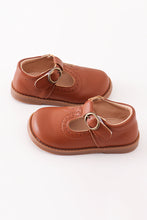 Brown vintage leather shoes - ARIA KIDS