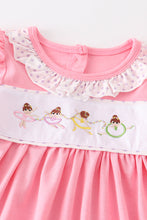 Pink ballerina girl embroidery set - ARIA KIDS
