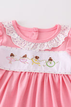 Pink ballerina girl embroidery set - ARIA KIDS
