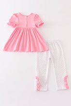 Pink ballerina girl embroidery set - ARIA KIDS