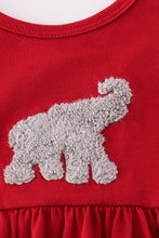 Alabama elephant french knot ruffle shorts set - ARIA KIDS