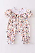 French knot football baby romper - ARIA KIDS