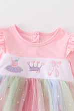 Rainbow star embroidery girl bubble - ARIA KIDS