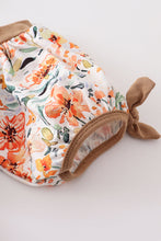 Floral print lace girl dress - ARIA KIDS
